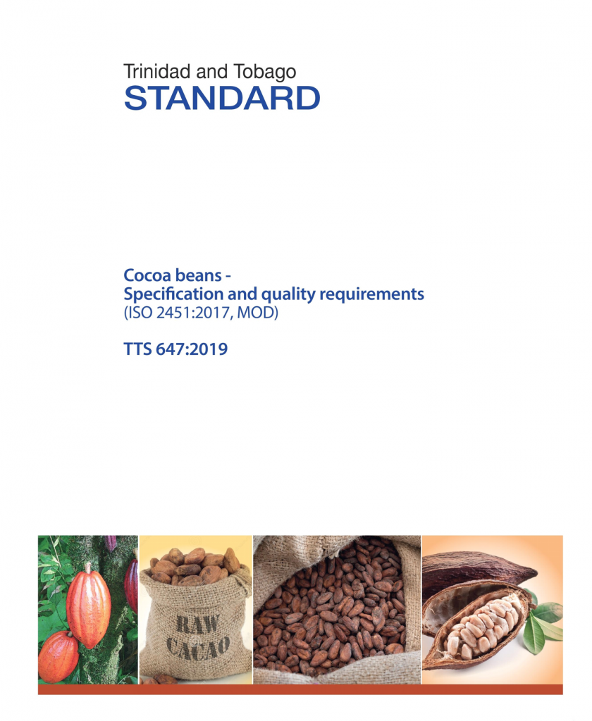 TTS 6472019, Cocoa Beans Specification and Quality Requirements (ISO
