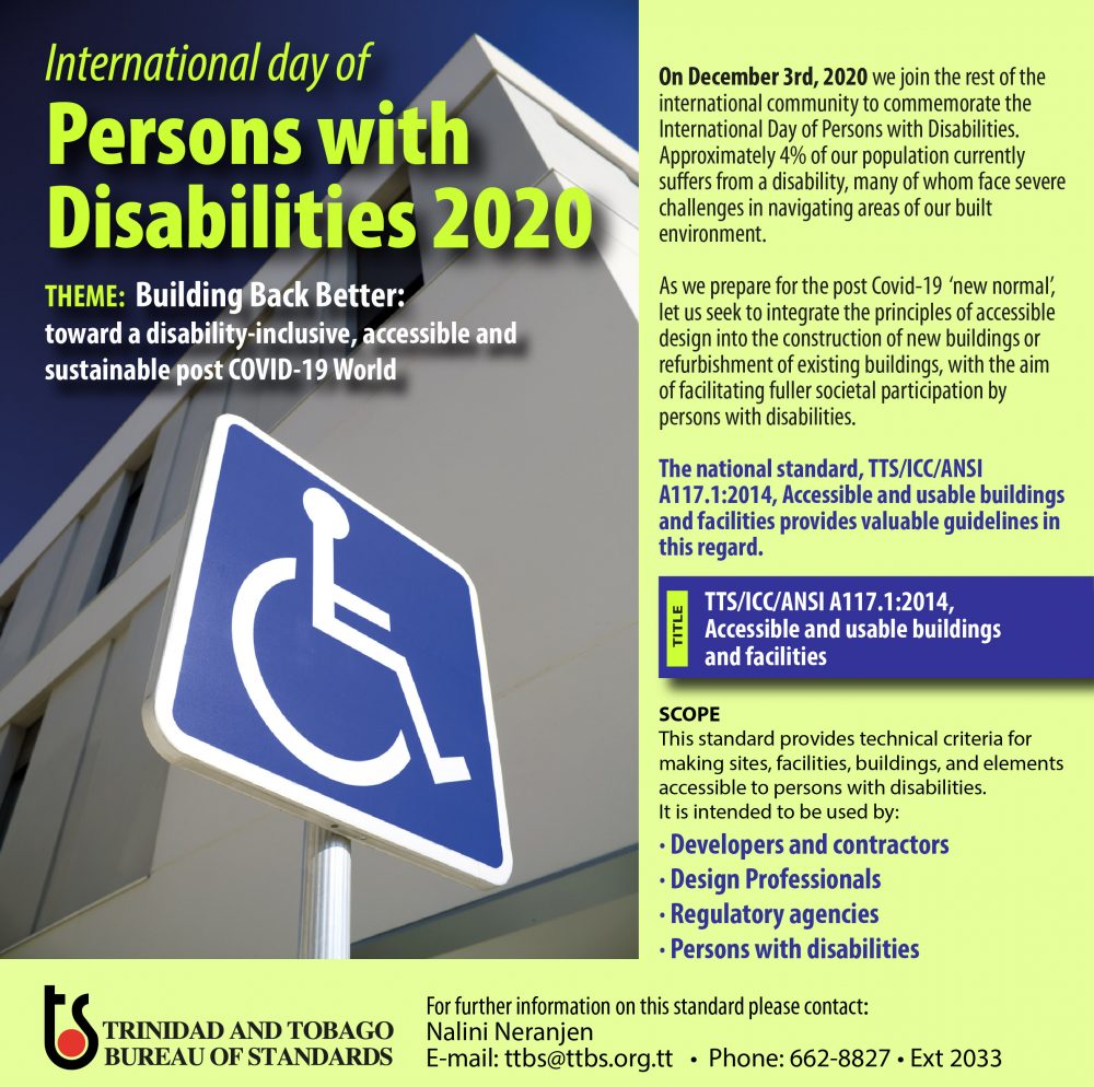 Building Back Better toward a disabilityinclusive, accessible and