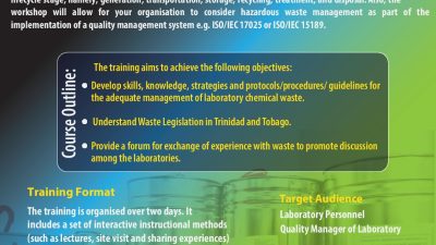 Hazardous Waste Management for Laboratories Workshop