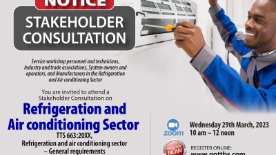 Stakeholder Consultation: Refrigeration And Air Conditioning Sector – General