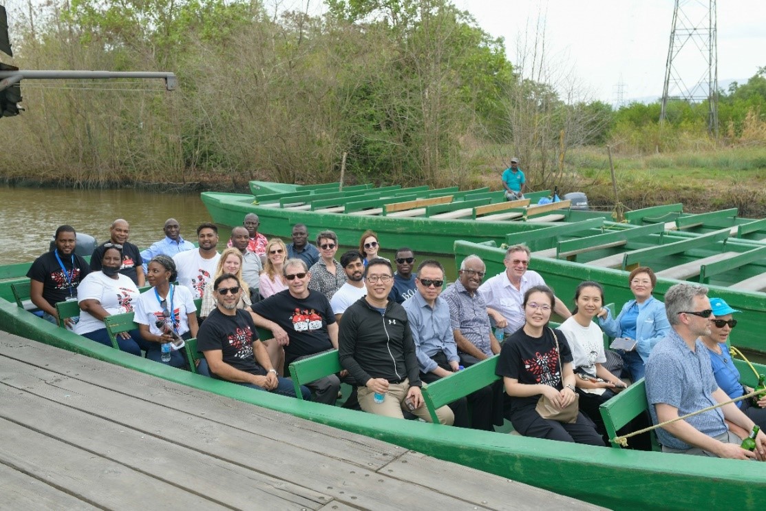 International ISO/TC 309 Visitors Tour The Caroni Bird Sanctuary | TTBS