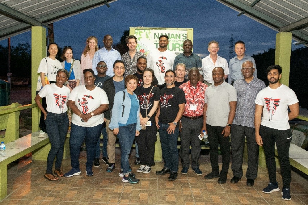 International ISO/TC 309 Visitors Tour The Caroni Bird Sanctuary | TTBS