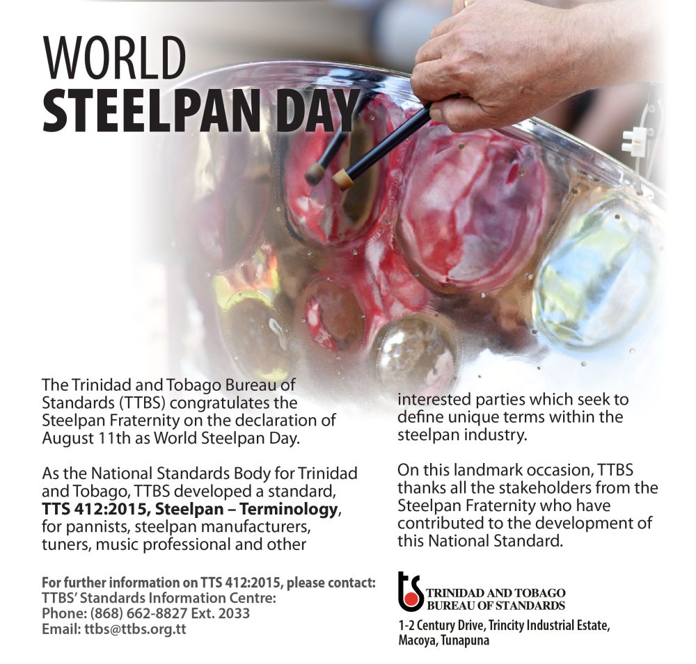 World SteelPan Day 2023 TTBS