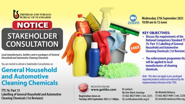 Stakeholder Consultation: General Household and Automotive Cleaning Chemicals