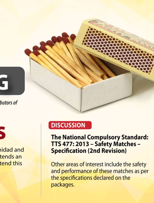 Notice: Safety Matches Meeting