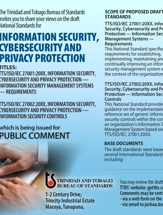 For Public Comment: Draft Voluntary National Standards Related To Information Security, Cybersecurity & Privacy Protection