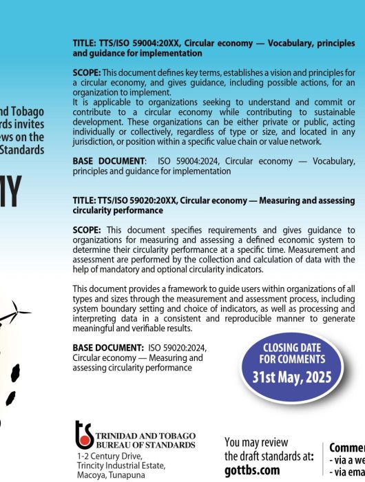 For Public Comment: Draft Voluntary National Standards Related to the Circular Economy