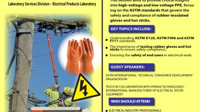 Elevate Electrical Safety – Exclusive Online Session on Rubber Insulated Gloves & Hot Sticks