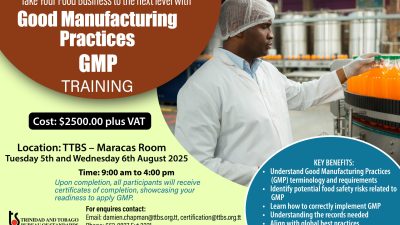 Training: Good Manufacturing Practices GMP