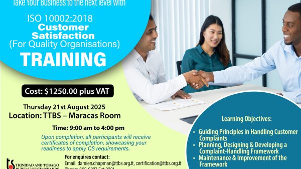 Training: Customer Satisfaction – ISO 100002:2018