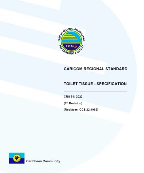 CRS 51: 2022 (1st Revision) TOILET TISSUE - SPECIFICATION